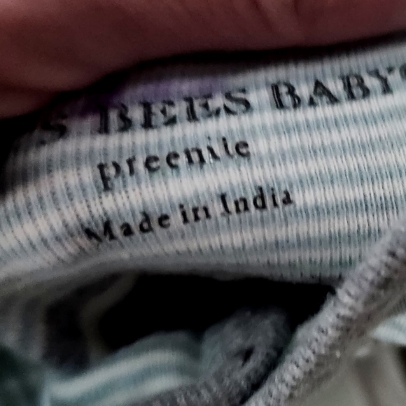 PREEMIE SLEEPER EUC+ Burt's Bee's Baby Only worn by Reborn Doll - Picture 7 of 7